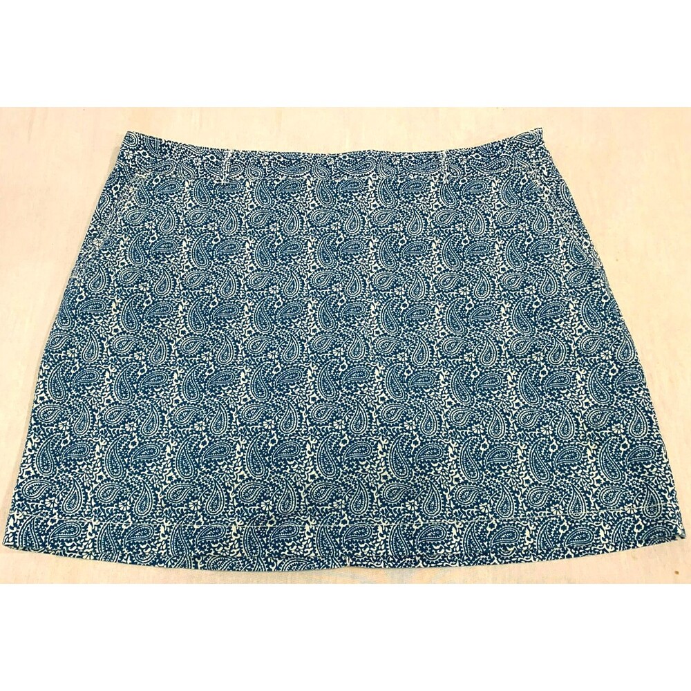 DOCKERS WOMENS SKIRT SKORT WITH BUILT SHORTS SIZE 14P
